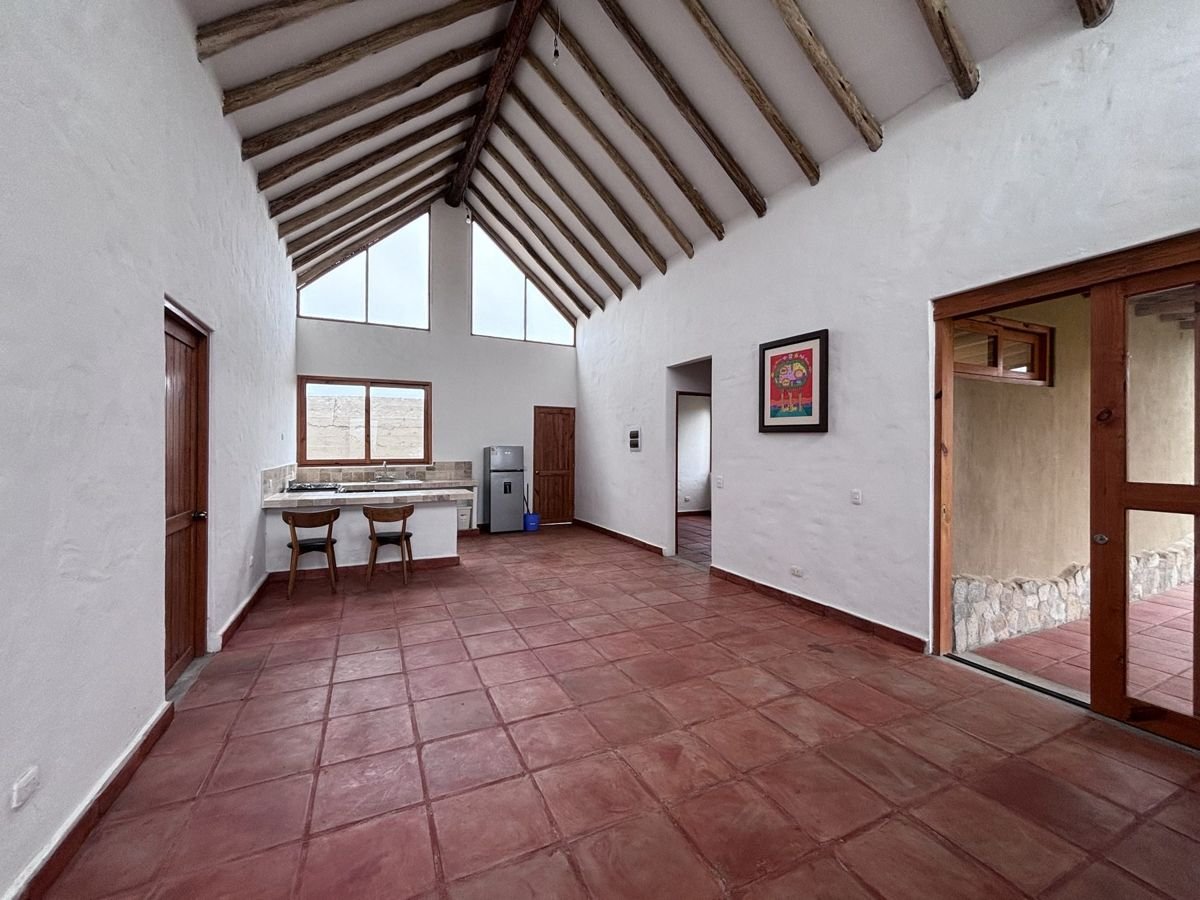 Sala y cocina integradas